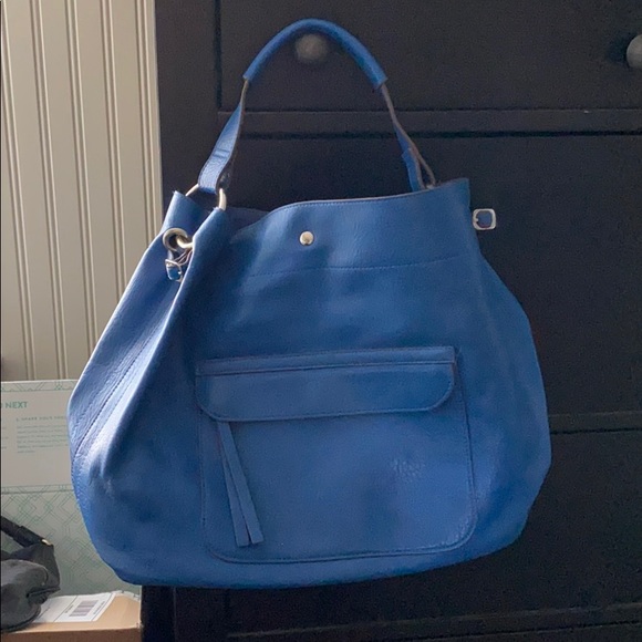 Bright Blue Vegan Tote Bag - Nordstrom’s - Picture 1 of 8
